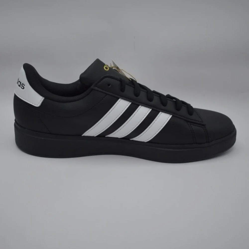 Adidas Grand Court 2.0 Sneakers Men's Size‎ 10 Shoes Black White NIB NEW JR0546